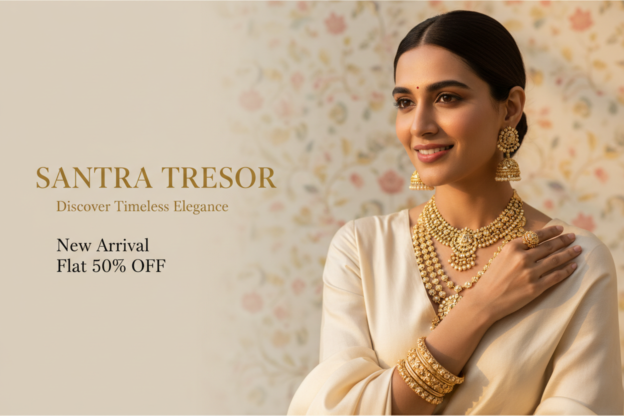 Santra Tresor Luxury Banner